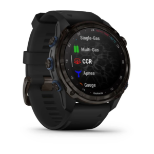 Garmin Descent Mk3I - 43 Mm Carbon Grey Dlc Titanium With Black Band - Image 3