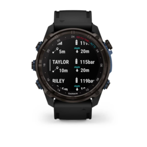 Garmin Descent Mk3I - 43 Mm Carbon Grey Dlc Titanium With Black Band - Image 10