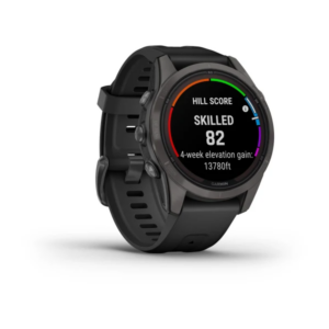 Garmin Fenix 7S Pro - Sapphire Solar Edition-Carbon Gray Dlc Titanium With Black Band - Image 8