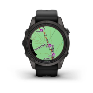 Garmin Fenix 7S Pro - Sapphire Solar Edition-Carbon Gray Dlc Titanium With Black Band - Image 7