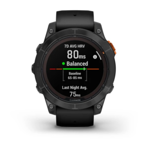 Garmin Fenix 7X Pro - Sapphire Solar Edition- Carbon Gray Dlc Titanium With Carbon Gray Metal Band (Includes Dual-Colour Silicone Watch Band) - Image 10