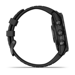Garmin Fenix 7X Pro - Sapphire Solar Edition- Carbon Gray Dlc Titanium With Carbon Gray Metal Band (Includes Dual-Colour Silicone Watch Band) - Image 9