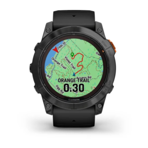 Garmin Fenix 7X Pro - Solar Edition- Slate Gray With Black Band - Image 4