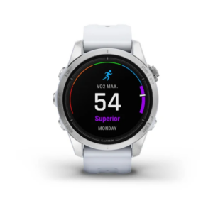 Garmin Epix Pro (Gen 2) Sapphire Edition- 47Mm -Titanium With Whitestone Silicone Band - Image 7