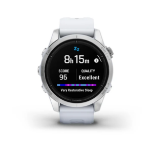 Garmin Epix Pro (Gen 2) Sapphire Edition- 47Mm -Titanium With Whitestone Silicone Band - Image 12