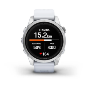 Garmin Epix Pro (Gen 2) Sapphire Edition- 47Mm -Titanium With Whitestone Silicone Band - Image 13