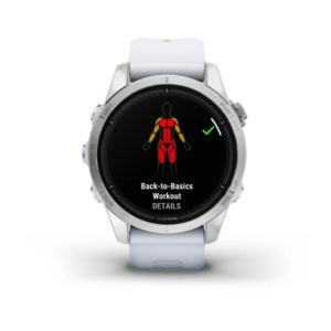 Garmin Epix Pro (Gen 2) Sapphire Edition- 47Mm -Titanium With Whitestone Silicone Band - Image 11