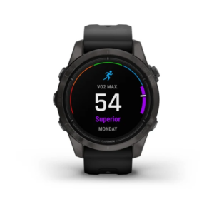 Garmin Epix Pro (Gen 2) Sapphire Edition- 42Mm -Carbon Gray Dlc Titanium With Black Silicone Band - Image 8