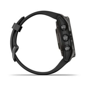 Garmin Epix Pro (Gen 2) Sapphire Edition- 42Mm -Carbon Gray Dlc Titanium With Black Silicone Band - Image 4