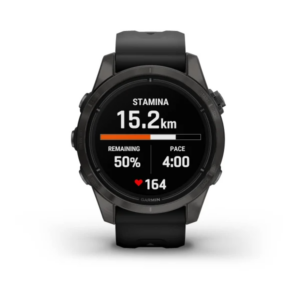 Garmin Epix Pro (Gen 2) Sapphire Edition- 42Mm -Carbon Gray Dlc Titanium With Black Silicone Band - Image 12