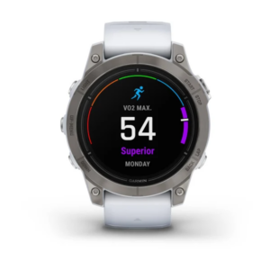 Garmin Epix Pro (Gen 2) Sapphire Edition- 47Mm -Titanium With Whitestone Silicone Band - Image 18