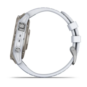 Garmin Epix Pro (Gen 2) Sapphire Edition- 47Mm -Titanium With Whitestone Silicone Band - Image 21
