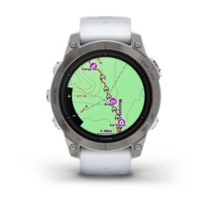 Garmin Epix Pro (Gen 2) Sapphire Edition- 47Mm -Titanium With Whitestone Silicone Band - Image 17