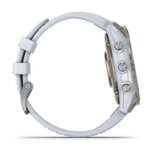 Garmin Epix Pro (Gen 2) Sapphire Edition- 47Mm -Titanium With Whitestone Silicone Band - Image 16