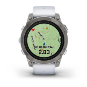 Garmin Epix Pro (Gen 2) Sapphire Edition- 47Mm -Titanium With Whitestone Silicone Band - Image 14