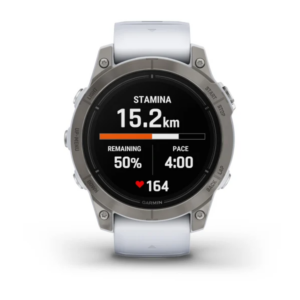 Garmin Epix Pro (Gen 2) Sapphire Edition- 47Mm -Titanium With Whitestone Silicone Band - Image 23