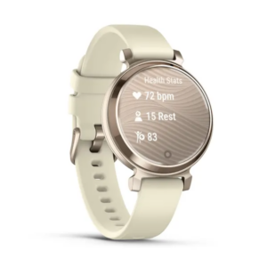 Garmin Lily 2 Cream Gold Case With Coconut Silicone Band - Image 7