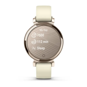 Garmin Lily 2 Cream Gold Case With Coconut Silicone Band - Image 4