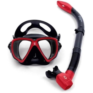 DynamicNord Snorkeling Set Ms-21 Black/Red - Image 1