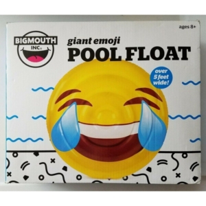 Big Mouth Pool Floats Crying Joy Emoji Laughing - Image 1