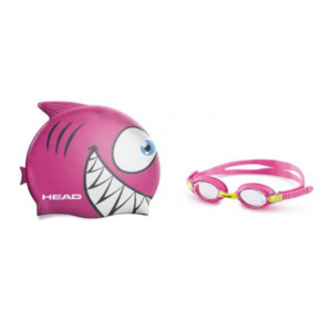 Head Goggle Meteor Character Set Pink Lime - Image 1