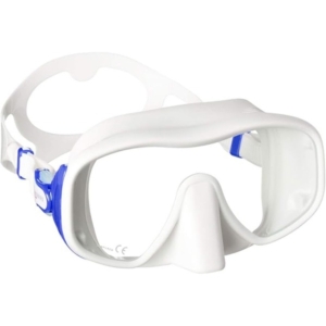 Mares Mask Juno White Blue - Image 1