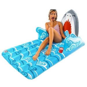 Big Mouth Pool Floats Shark Pool Lounger - Image 1