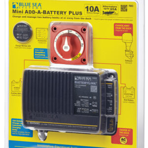 Blue Sea Systems Mini Add-A-Battery Plus Kit - 65A - Bare Wire (European) - Image 1