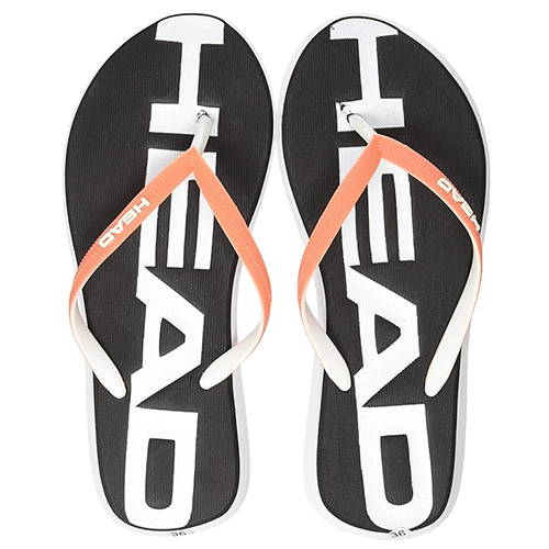 Head Slipper Rebel Man Black Orange 45