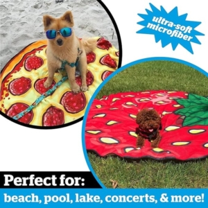 Big Mouth Beach Tropical Drink Blanket - Image 2