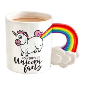 Big Mouth Mugs The Unicorn Farts - Image 1