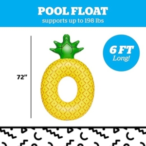 Big Mouth Pool Floats Giant Pineapple - Image 2