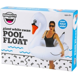 Big Mouth Pool Floats Giant White Swan - Image 3