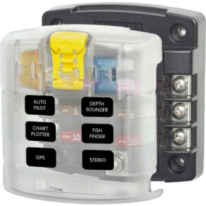 Blue Sea Fuse Block Stblade 6Circ W/Cvr - Image 1