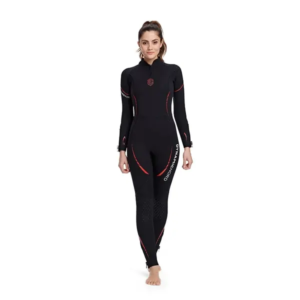DynamicNord Fullsuit Women 5Mm Sl-52 Black/Red - 2Xl+ - Image 6