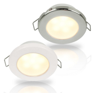 Hella Marine Warm White Euroled 75 Led Down Lights With Spring Clip - Image 1