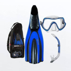Mares Set Superchannel D Mask Snorkel Blue 44 - Image 1