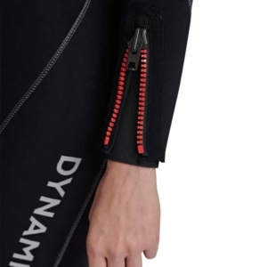 DynamicNord FULLSUIT WOMEN WITH HOOD 5MM SL-52-H BLACK/RED - 2XL - Image 2