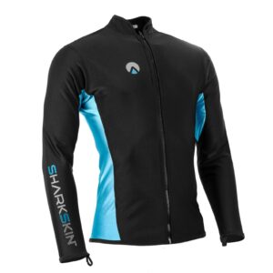 Sharkskin Chillproof Full Zip Long Sleeve Mens Black - S - Image 3