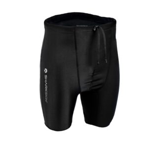 Sharkskin Chillproof Short Pants Mens Black - S - Image 1