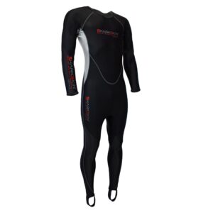 Sharkskin Wetsuit Chillproof Rear Zip Suit Mens Black - Xs - Image 1
