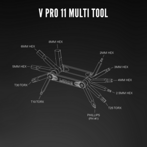 Lezyne Multi Tool V Pro 11 Black - Image 2