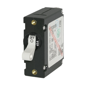 Blue Sea Circuit Breaker Aa1Toggle 40A Wht - Image 1