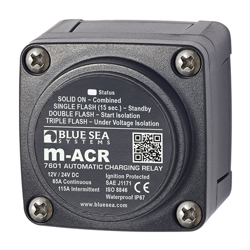 Blue Sea Solenoid M Series 65A 12V Acr