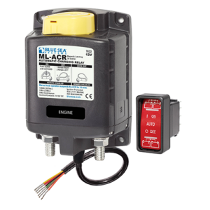 Blue Sea Solenoid Ml 500A 12V Acr With Manual Control (Bulk) - Image 1