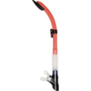 Bare Snorkel Semi Dry Flex Red - Image 1