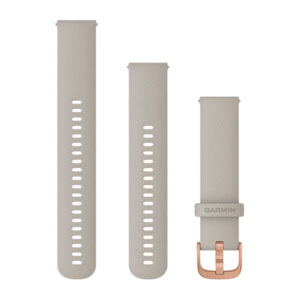 Garmin Venu Quick Release Band Light Sand With Rose Gold - 20Mm - Image 1