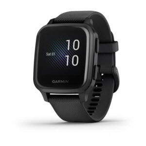 Garmin Venu Sq Music Edition, Slate Aluminium Bezel With Black Case And Silicone Band - Image 4