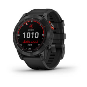Garmin Fenix 7S - Solar Edition, Rose Gold With Light Sand Band - Image 1