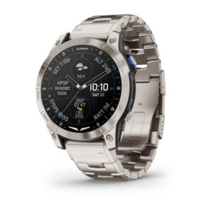 Garmin D2 Mach 1 Black Brushed Titanium With Titanium Band Emea - Image 1